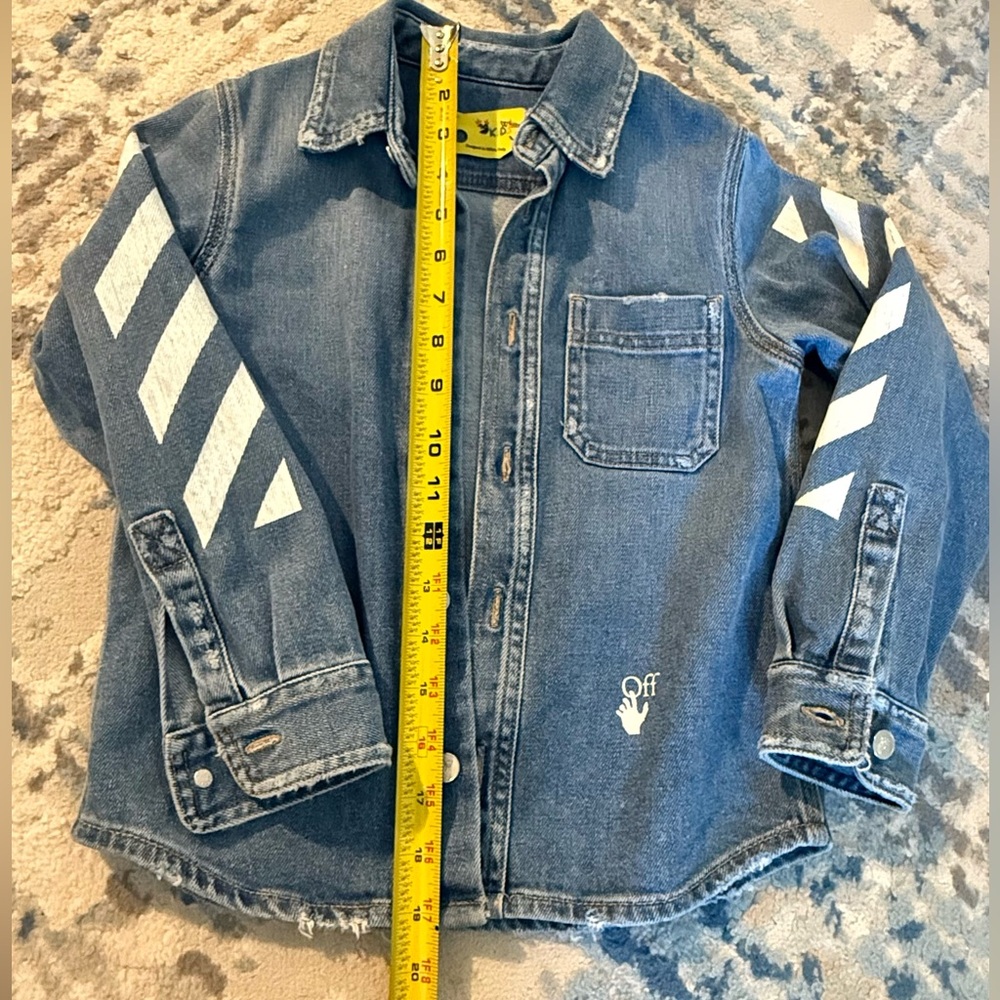 Off white kids denim jacket
